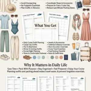 Cruise Outfit Planner & Packing Checklist