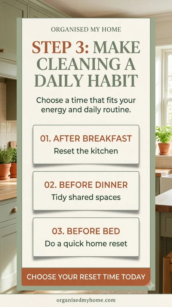 Daily Cleaning Checklist