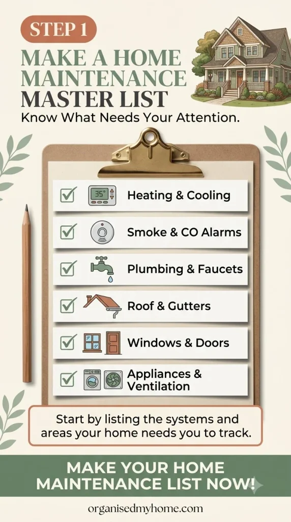 Home Maintenance Checklist