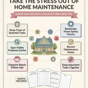 Free Home Maintenance Checklist