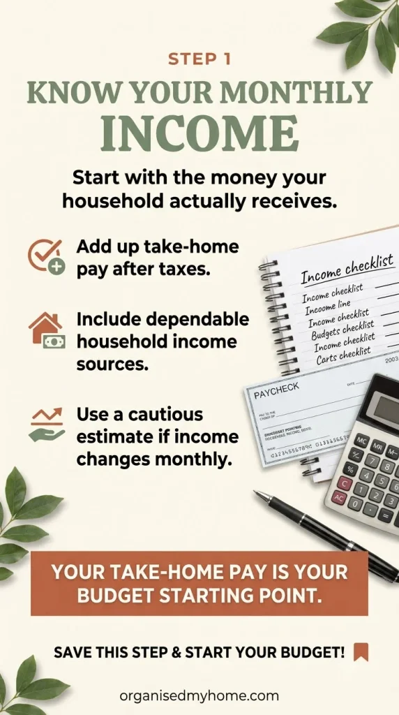 Monthly Home Budget Planner