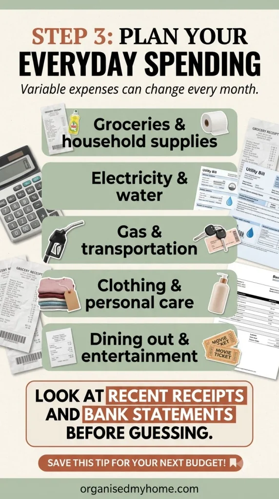 Monthly Home Budget Planner