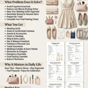 Wedding Guest Packing Checklist